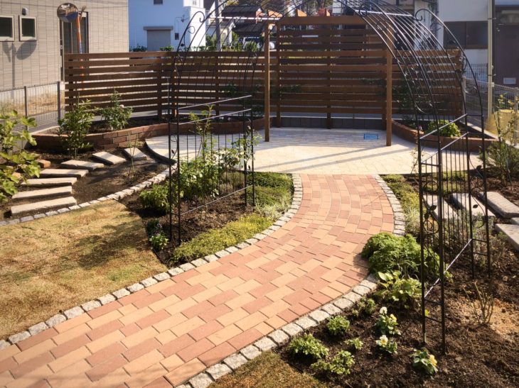 既存物を活かしたお庭リフォーム