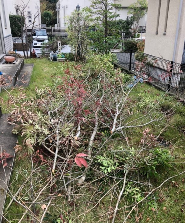 冬支度の始まり。。