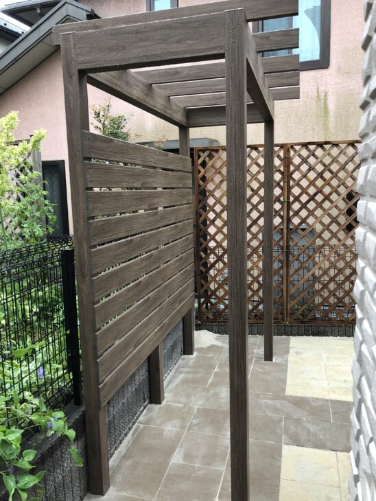 一石二鳥の目隠し方法