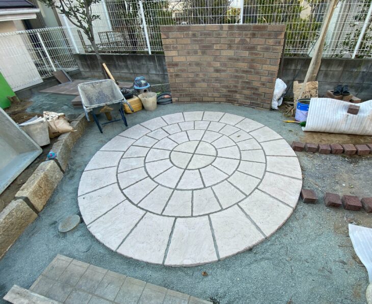 夏を見越したお庭のリフォーム