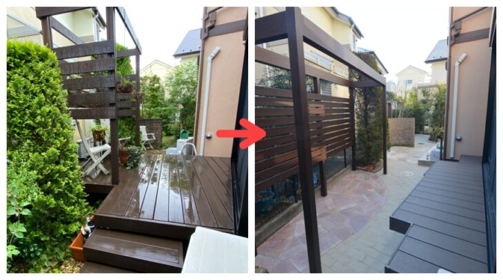 ウッドデッキ　リフォームのポイント