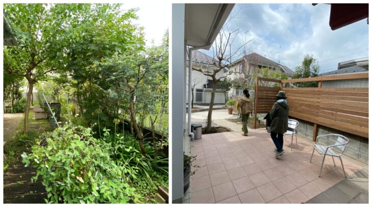 盛り沢山のお庭リフォーム完成
