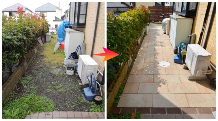 「そろそろ雑草が・・・　」