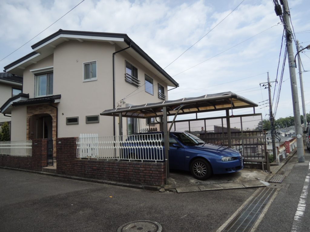 カーポート　リフォーム前