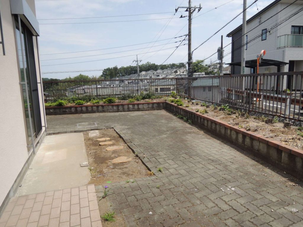 町田市エクステリア施工前